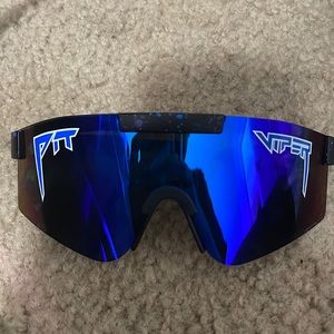 Purple and blue pit vipers never worn good condition can be worn by any gender